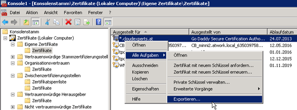 cer-export-installed-certificate