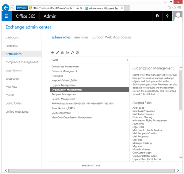  | How to setup an Exchange Admin in Office 365 (and use this  account in Delegate365)