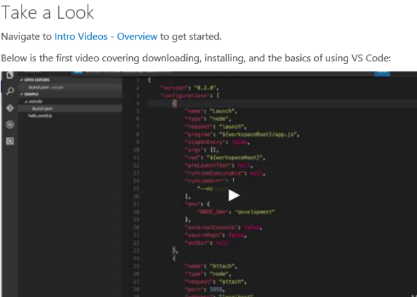  | Announcing Visual Studio Code Intro Videos