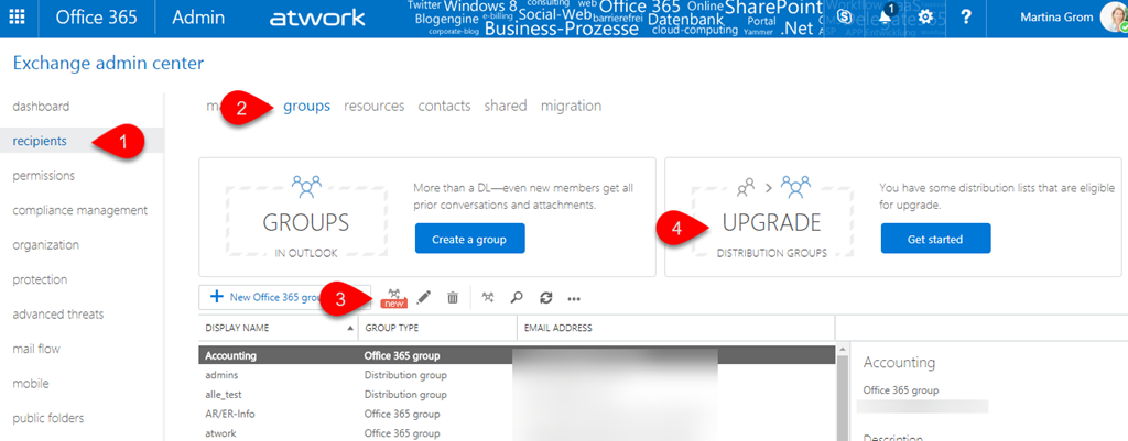 Why we moved away from Exchange distribution groups to Office 365 groups
