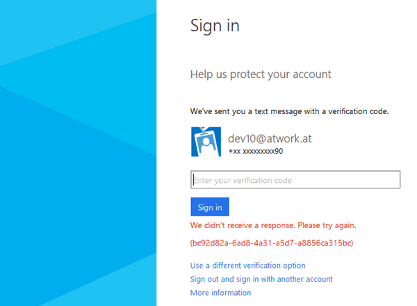 microsoft not sending verification code