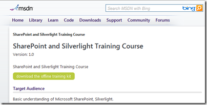 sharepoint-silverlight-msdn-course