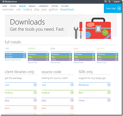 azure-downloads