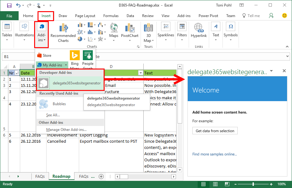 How to develop an Office App in real world