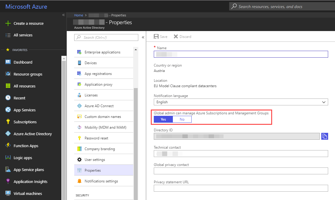 Help Global Admins to see Azure subscriptions automatically