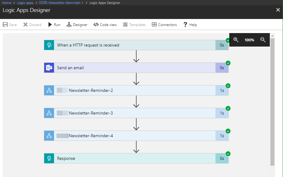 Can you use nested Logic Apps in Azure?