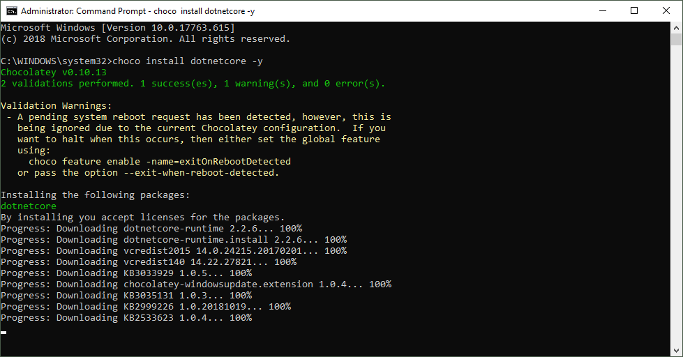 Instantly install your essential software with Chocolatey