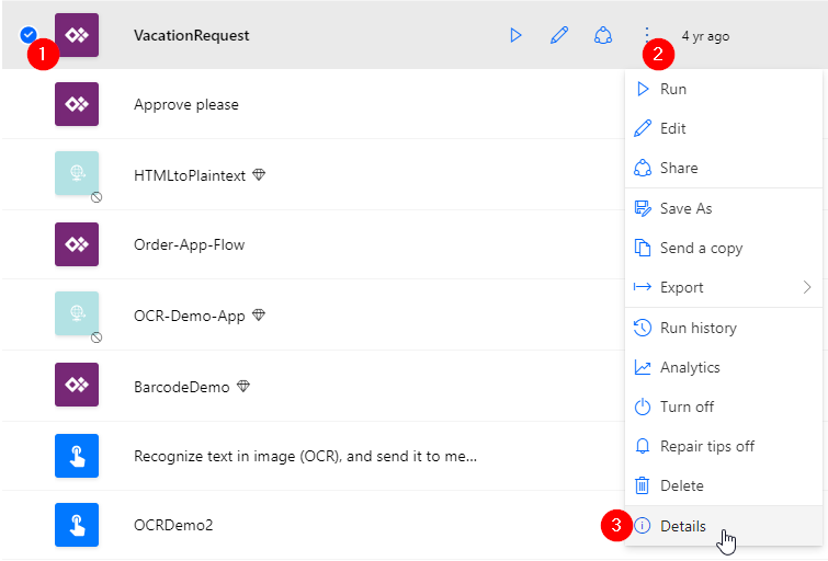 How to backup and restore a flow with another flow