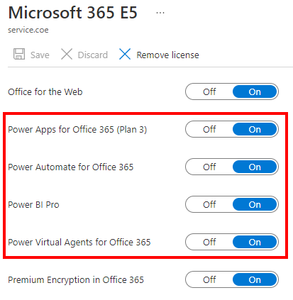 Pay your CoE with Azure - for special use cases only