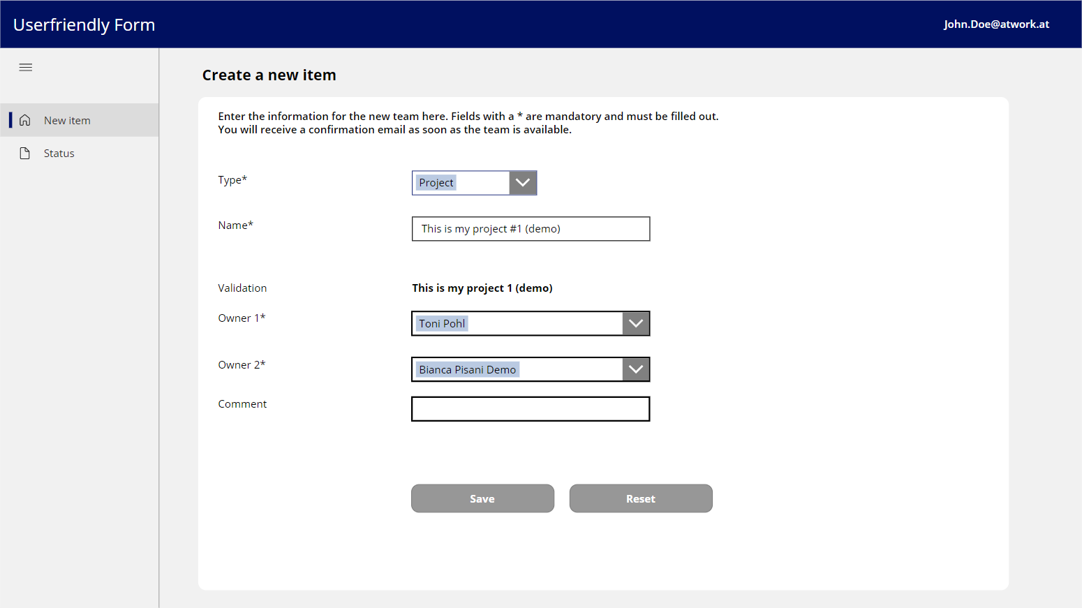 Tips for PowerApps-10 Validate form input with RegEx