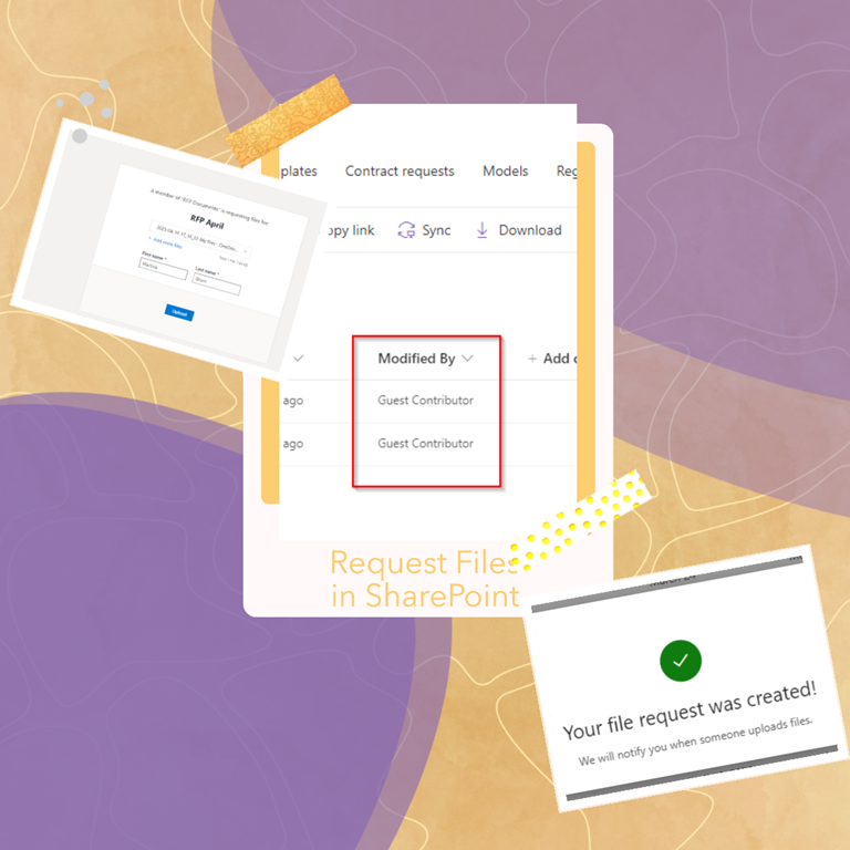 Hidden feature Request Files in SharePoint Online and OneDrive