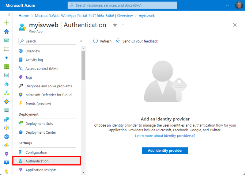 Adding authentication to a website.