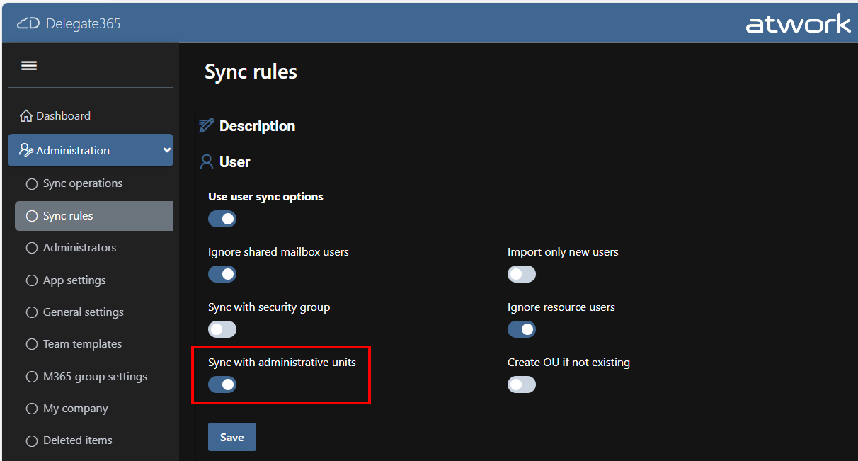 Delegate365-January Updates Sync with AUs, Devices Management, Company defaults and more