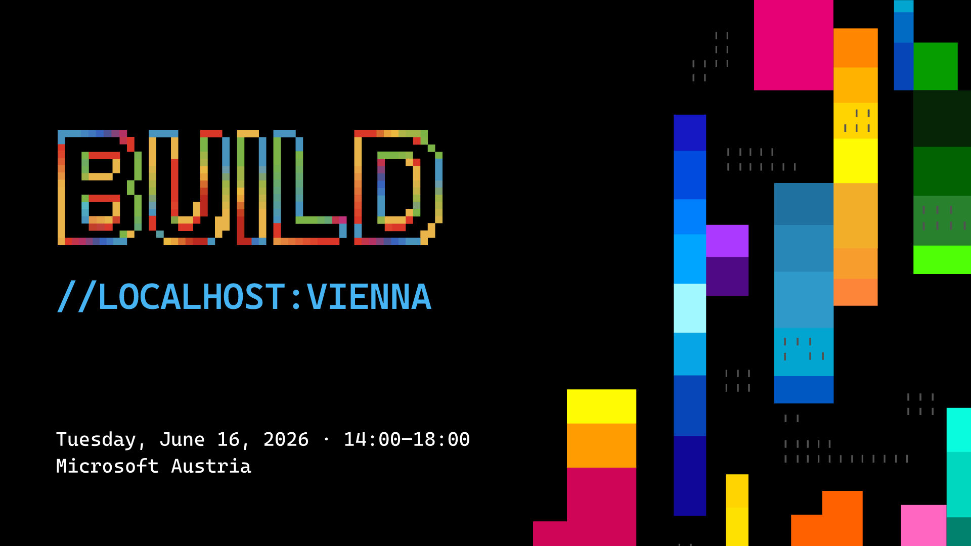 Microsoft Build //localhost Vienna