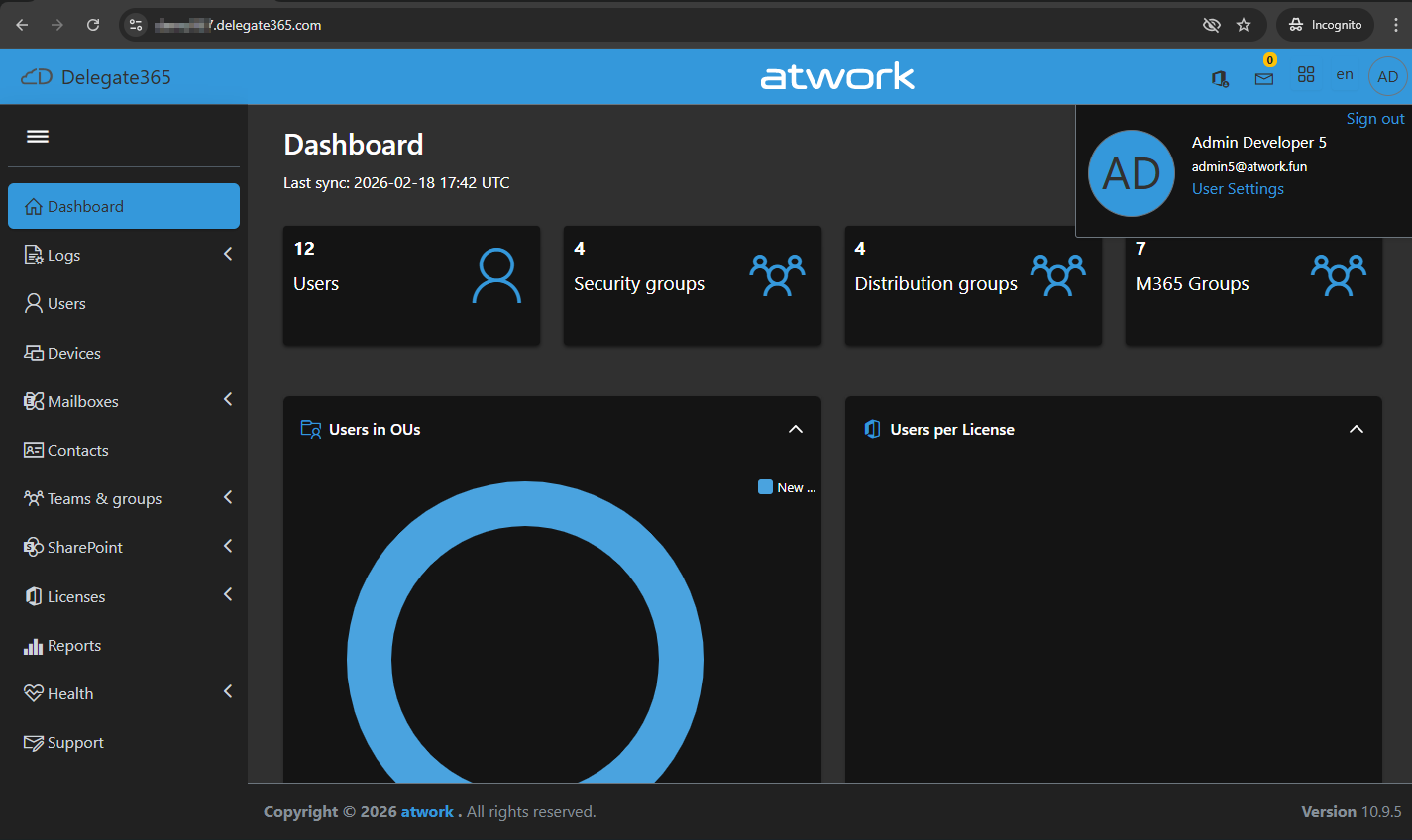 Using External Administrators in Delegate365